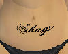 belly tattoo (shugs)