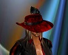 Red and Black  Hat