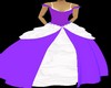 robe wedding purple