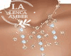 Blue moon necklace