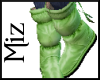 Bubble Boots Green