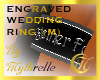 ENGRAVED WEDDING RING