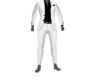 blk n white suit