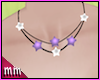 Lilac Star Necklace