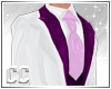 (C) PurpleWhite Suit
