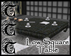 TTT Cracked Square Table