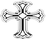 Gothic Cross transparent