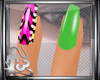 T3:30319 Green Mix Nail