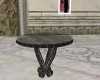 !Black&Silver End Table