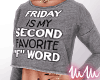 mm. Friday Crop Sweater