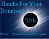 50k Donation
