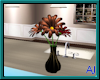 (A) Painted Daisies Vase