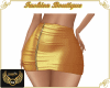 NJ] Gold Sexy skirt