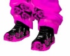 Pink Neon Bio Boots