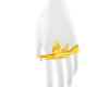 24k Pure Gold Ak 47 Ring