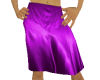 VS purple silk skirt