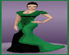 Regency Green Gown