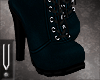 -V- Gothic Fur Boots B