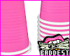 Barbie Pink Party Cups