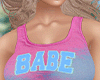 B| Babe Shorts Set Pink