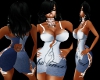 blue baby phat dress del