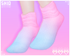 塩. Bluish Bunny Socks.