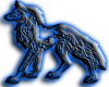 Wolf in Blue 1