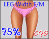 Legs Thighs 75%