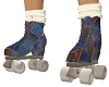 roller skates M leather