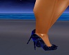 blue party shoe