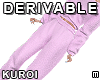 [K] fluffy Pants M