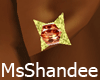 Gold blinger earrings M