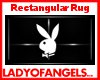 PlayBoy Rug Rectangular