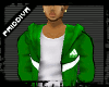 !P Green Adidas Jacket