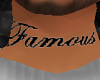 Neck Tattoo "Famous"