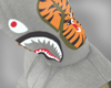 O|Bape Shark Hoodie grey