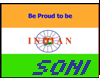 PROUD INDIAN sticker