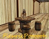 Country Barrel Table