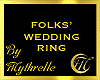 FOLKS' WEDDING RING