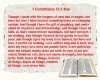 Love is 1 Cor 13:4-8a