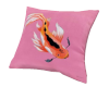 pink koi pillow