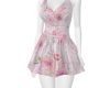 Pink Floral Frock