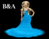 [BA] Blue SeaShell Gown