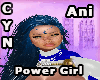 Animated Power Girl