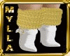 [MC] BOOT WHITE AND GOLD