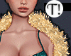 T! NYE Gold Boa
