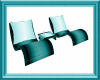 Chaise Lounges in Teal