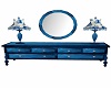 Modern Blue Dresser