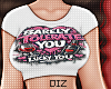 !!D I Tolerate You White