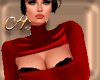 [AD]vestido cuero rojo